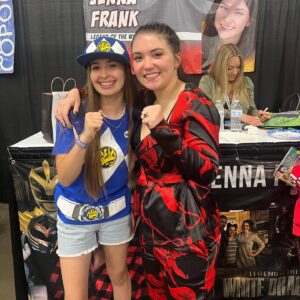 Jenna Frank Instagram - New jersey showed so much love !! Thank y’all 💚 San diego comic con i will see you next July 22nd ! @lotwhitedragon