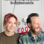 Jenna Elfman Instagram - Oh the joys of airplane mode! 😉 #jennaelfman #bodhielfman #marriageisfunny