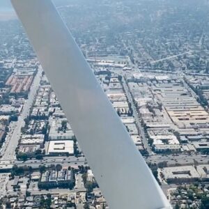 Jenna Laurenzo Instagram - Happy Sunday, with my head in the literal clouds and my heart bursting from chest…😂Thanks for my first flying lesson @firsttakeaviation ✈️ 🙏
.
.
.
#flying #aviation #losangeles #airplane #flight