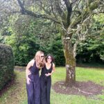 Jenna Laurenzo Instagram - Tried to find the perfect moss covered tree for a date pic 📸@aine_like_onya . . . Met this one 11 years ago today. Happy to celebrate the nuptials of @odwyer.eamon @fitzie1012 on this beautiful Irish day ☘️ ❤️ . . . Thanks for making us laugh @bruto_47 @heydr.jude #wedding #datenight #ireland