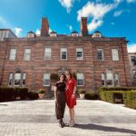 Jenna Laurenzo Instagram - Celebrating @heydr.jude & @bruto_47 with my forever wedding date @aine_like_onya ❤️✨ . . . A magical weekend of love & laughs @cashelpalace 🌈🌈🌈