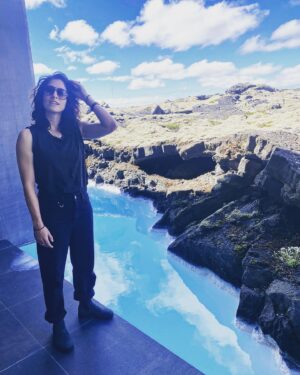 Jenna Laurenzo Instagram - Iceland was a magical trip 🇮🇸 with my favorite person @aine_like_onya ✨ Midnight sun can now be checked off our bucket lists 🌞 🌙 
.
.
.
Iceland bursts with nature, beauty and creativity, and we can’t wait to come back.
.
.
.
#iceland #bluelagoon #travel #icelandtravel #waterfall #wanderlust #midnightsun #hiking #hikingadventures #roadtrip
