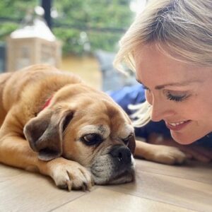 Jenni Falconer Instagram - Alfie. ❤️
One year without you. 
So many happy memories. 

#alfiemuggle