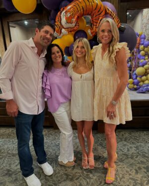Jennie Finch Instagram - So incredibly proud of our precious niece, Alexa Faith! 🎓👏🏽We are SO excited for her future has an LSU Tiger! 🐯💜
Keep shining and smiling sweet girl! We can’t wait to see all that God has for you! We had a blast celebrating all that you have accomplished and most of all- who you are! 🙏🏽🩷🎓