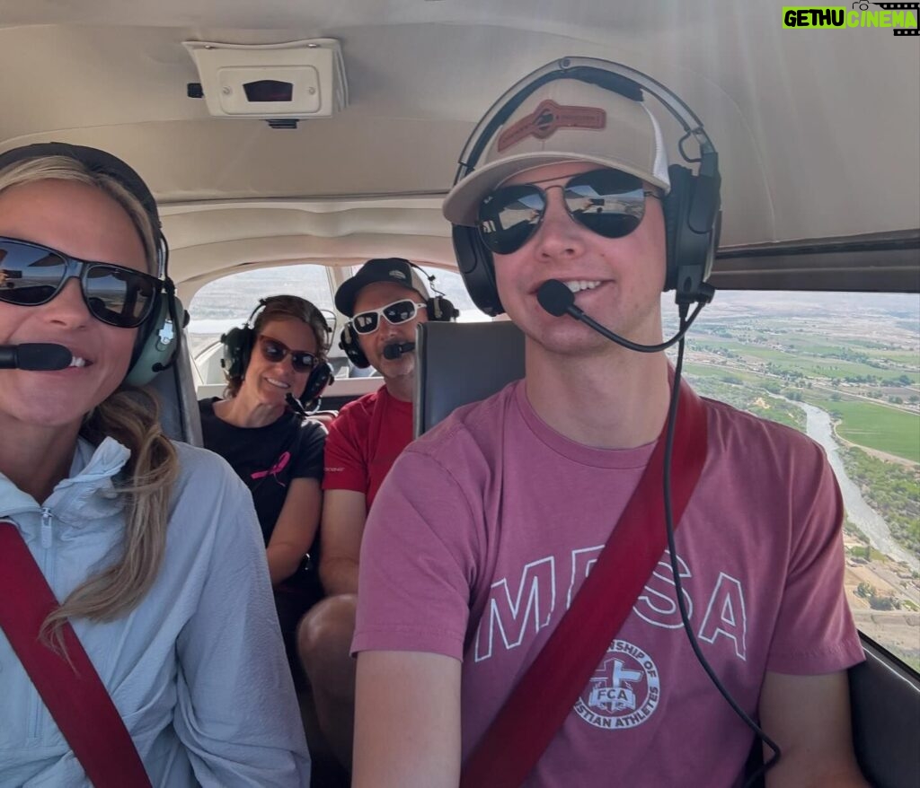 Jennie Finch Instagram - To witness my nephew live out his dream, has been one of the greatest gifts! 🙏🏽😭 We are so thankful we could get out to CO to surprise our boy for his graduation, he got his Associate of Applied Science - Aviation Technology: Fixed Wing! We couldn’t be more proud of him BUT most of all MOST PROUD… OF WHO HE IS! Asher Dean, the sky is only the limit- keep on keeping on! Keep shining for His glory! We love you so much! It’s pretty wild… to have your nephew be your pilot! We loved every second celebrating you @finchasher !!! The best is yet to come!