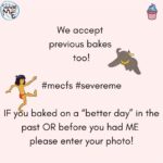 Jennie Jacques Instagram - We want everyone to know they’re included in our bake off’s and to accommodate our wish we offer to find a collaborative baker/baking buddy for you - more info on our website - and we also accept previous bakes! #bakingathome #disneylove #mecfs