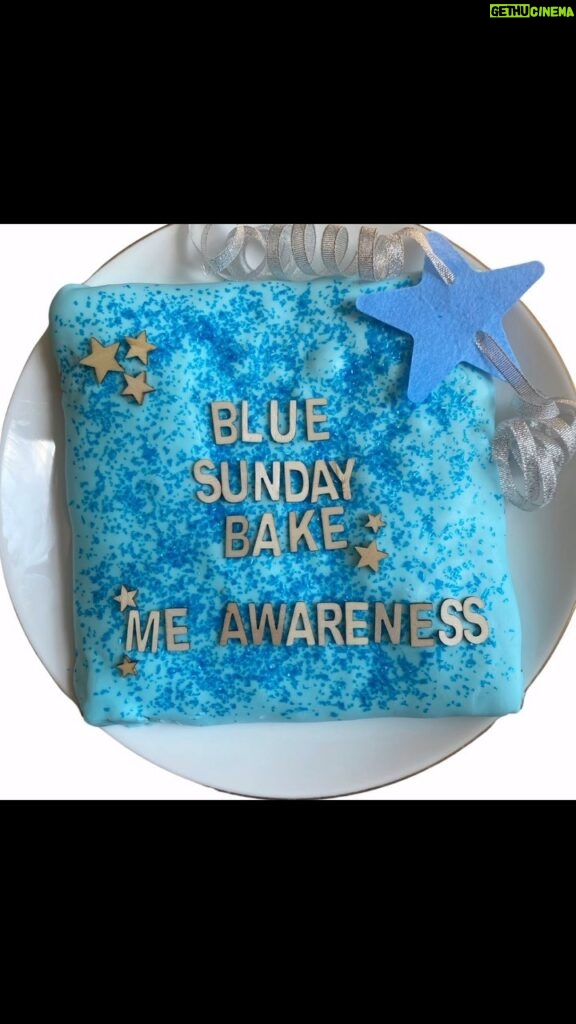 Jennie Jacques Instagram - Happy #bluesunday #bluesunday2024 * We had our lunch in the garden today ☀️ 🪴 💐 sea bass & creamy leek & mushroom rice with garlic, ginger, rocket (freshly grown!) & blue edible glitter ✨ of course; donation made to @smileforme #mecfsawareness * This particular event is very dear to my heart 💙 & @theslowlane.me is a true inspiration #mewarrior