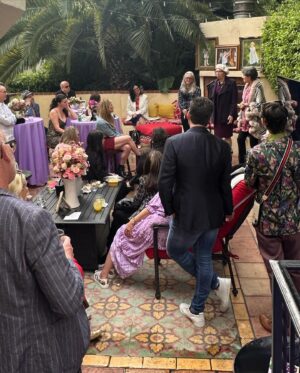 Jennifer Gareis Instagram - We love you, @bbheathertom. We’ve known you for 25 years (or more)! It was an honor to gather together and celebrate your mom with you, David and Nicholle. 🤍🕊️ Marie Tom certainly knew how to LIVE! And I love the word you left with us… tenacity. Her memory will live on and on…❤️🙌🏼❤️