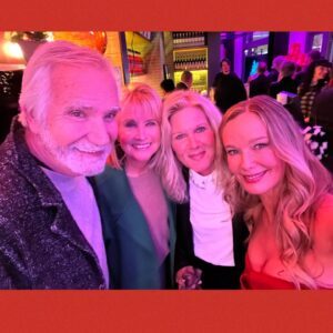 Jennifer Gareis Instagram - Happy Holidays! 
Another fantastic night with my B&B peeps! 
#merrychristmas🎄 
#happyhanukkah 
#happykwanzaa 
@ashleyaubra 
@dondiamont 
@johntmccook 
@laurettespangmccook 
#alleymills 
@bbheathertom 
@jacquelinemwood_1 
@lsaintvic 
@annikanoelle 
@iamthorstenkaye 
@boldandbeautifulcbs 
#boldandbeautiful
