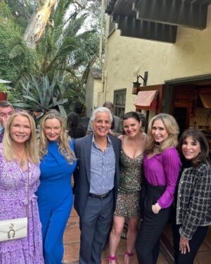 Jennifer Gareis Instagram - We love you, @bbheathertom. We’ve known you for 25 years (or more)! It was an honor to gather together and celebrate your mom with you, David and Nicholle. 🤍🕊️ Marie Tom certainly knew how to LIVE! And I love the word you left with us… tenacity. Her memory will live on and on…❤️🙌🏼❤️