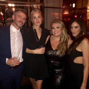 Jennifer Gibgot Instagram - After Premiere. Epic night and couldn’t have done it without you Afternators! You made this happen🖤
