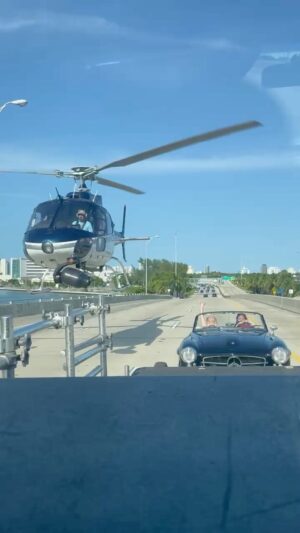 Jennifer Kaytin Robinson Instagram - For the last shot before the credits we shut down the Julia Tuttle Causeway in Miami. Michael Bay found shaking. Thank you to everyone who watched Do Revenge, it means the world to all of us. 💕