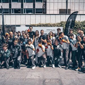 Jennifer Miranda Instagram - Today in Madrid, Spain, Jennifer Miranda, World Boxing Association (WBA) Gold Featherweight Champion, organized a boxing class together with The Boxer Club, the Community of Madrid and the Hospital Universitario La Paz in favor of blood donation 👏🔥

#Boxing #Boxeo #WBABoxing #WBA