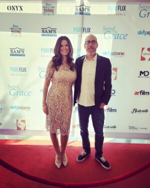 Jennifer Taylor Instagram - It was so good to be back in Bentonville for the @pureflix #Saved By Grace premier with @skipstonepictures and @daniel_backman72 
Loved seeing some of the amazing cast and crew!
@cameronarnettactor 
@meggiejenny 
@ryanjfrancis3 @iamkristengrace 
@joe_donaldson_1 @larra.donaldson 
Hair by @hairtherapist0618 #yberaprofessional 
#redcarpet #christianfilm #tvseries #bentonville