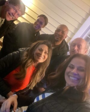 Jennifer Taylor Instagram - Thank you @verdiproductions.ri for a wonderful experience on your set in RI. Everyone in the cast and crew were amazing! @cerinavincent you are a joy! #rhodeisland #makingmovies 
@patinomgmt