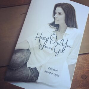 Jennifer Taylor Instagram - Me: I’m a super private person and don’t share a lot with people I don’t know.

Also me: Just published a book of my poetry that I’ve never shared with anyone.

#newthings #poetry #lifeisrisk #shareyourheart #heartonyoursleevegirl
#books #lulu 

http://jennifertaylor.me/product/heart-on-your-sleeve-girl/