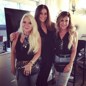 Jennifer Taylor Instagram - Starting #day3 with these lovlies! @therealnanee @annadamergis 
#babydust #moviemakingtime