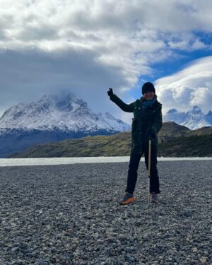Jennifer Ashton Instagram - Bucket list adventures in Patagonia / Chile… complete with an 11 mile hike to the Grey Glacier ❤️💪🏼 picture #1 just about sums it up! #love #familyadventure #patagonia #bucketlist #workhardplayharder