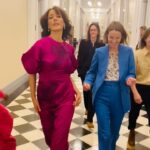 Jennifer Beals Instagram - Thank you @k_jeanpierre for inviting us to @whitehouse in celebration of #lesbianvisibilityweek What an amazing day! It is a once in a lifetime event for an actor to be part of a project that offers up measurable good, meaningful healing for so many. It starts with visibility. Knowing your story-whether in part or parcel-deserves to be told, matters. It is an honor to be an ally to the brilliant, diverse, intrepid #LGBTQIA community. I have gained so much more than I have given. What an honor. Lucky me. #thelword