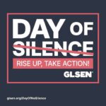 Jennifer Beals Instagram - Today is @GLSEN’s #DayOfNoSilence — a national day of action pushing back against the silencing of LGBTQ youth and the erasure of their experiences. Join me and #RiseUp4LGBTQ youth! → glsen.org/DayOfNoSilence