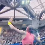 Jennifer Beals Instagram - We love you Ms Coco! @cocogauff #usopen ✨✨✨✨✨✨