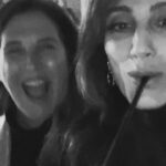 Jennifer Esposito Instagram - No amount of words to describe the love I have for this group. Tireless, endless supportive tenacity, goodness and sheer determination to insist that ALL stories be heard. seen and that they matter!!! I love each and everyone of you here and who show up and show support. I truly am so beyond grateful for the hope you give me that I’m not wrong in believing that audiences STILL very much CRAVE real, human, connection through simple storytelling. I love you @leslieowen_omg @3fttoss @chriscrokos @odessaazion @emily_bader @francomaicas amd all who are not pictured here who came out to support Thanks @steliosavante @thelinzytaylor and the amazing @pamelaadlon for joining us on this magical evening. And again thanks to @tedgibson and @albrightfashionlibrary @patriciablack for the hair and the fancy get up. And a huge thank you to @vwineloungepalmsprings for allowing us to corrupt your establishment
