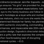 Jennifer Esposito Instagram – Another amazing film fest @clefilmfest Fresh Kills is coming to you!! With another beautiful review. I’m so deeply gratefull. Thrilled the amazing @tvalexander__ was mentioned for her incredible production design as well as the sensational cast. @emily_bader @odessaazion @domenicklombardozzi 

It’s coming to ALL soon!!!! June 14!!!!!!