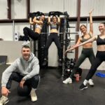 Jennifer Holland Instagram - When the gorgeous ladies of @dcofficial #Superman invite you to workout with them and our personal trainer @paolomascitti at 6:45am, you DO NOT hesitate. Okay, maybe you hesitate a little, but you do it without complaint. Or, maybe you complain… an embarrassing amount. Probably your under-eyes will never look the same. But, definitely worth it. #worthit #bestcastever #harcourt #emiliaharcourt #peacemaker #theengineer #angelaspica #eveteschmacher #loislane