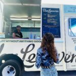 Jennifer Landon Instagram - So happy to be back with my fave human @yayagosselin . @vanleeuwenicecream for the win. #fbimostwanted #vanleeuwen #favehuman