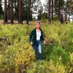 Jennifer Landon Instagram - The Woodland Rascal. I don’t know if any picture has captured my puckish feral essence quite like this one. . . . . . 📸 @mellw2lls #montana #forest #weareanimals