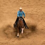 Jennifer Landon Instagram - Thank you @bosqueranchheadquarters for having me out again for the @therunforamillion in Vegas! The horses were so incredible and I got to cheer for my buddy @mattmillsreining, hang with comrade @colehauser22, and get a wee tipsy with a bunch of strangers (as seen in photo 5).