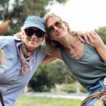 Jennifer Landon Instagram - I recently took a road trip to Valle de Guadalupe and I can’t recommend it enough. I went for the food and wine, but while I was there I was lucky enough to go riding with @bajabyhorse and had one of the most exciting and memorable rides of my life. Her horses are phenomenal! Sometimes friendships are forged in minutes and such is the case with @martyharriman. 🐎💛🤠 P.S. check out her cap. Turns out she’s the biggest #yellowstone #yellowstonetv fan south of the border.