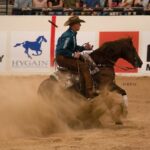 Jennifer Landon Instagram - Thank you @bosqueranchheadquarters for having me out again for the @therunforamillion in Vegas! The horses were so incredible and I got to cheer for my buddy @mattmillsreining, hang with comrade @colehauser22, and get a wee tipsy with a bunch of strangers (as seen in photo 5).