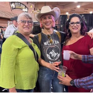 Jennifer Landon Instagram - Thank you @bosqueranchheadquarters for having me out again for the @therunforamillion in Vegas!  The horses were so incredible and I got to cheer for my buddy @mattmillsreining, hang with comrade @colehauser22, and get a wee tipsy with a bunch of strangers (as seen in photo 5).