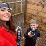 Jennifer Metcalfe Instagram – I am all for the stuff that’s made for kids and adults too … @flamingolandresort has everything 😍🤩 what a weekend 🎉