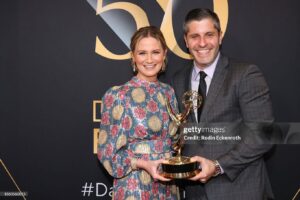 Jennifer Nettles Instagram - Well, A BIG THING HAPPENED!!! I wrote a song with my friend @bsherman2222 a few years ago for a most precious tv show on @pbs called “American Anthems”. Lo and behold, WE WON A FREAKING EMMY TODAY!!! I never know where the road is gonna take me. I just say “yes” when The Universe offers, try my best, and am eternally grateful to be surrounded by a wonderful team of people and amazing, talented friends. Thank you @gailgellman @bsherman2222 @dangoodman2002 @thebrianmhunt @brendamilinkovic @stephmads ! As the song says, “Life is Sweet”. What a day!!!

H&M @ashleydonovan 
Styling @hayley_atkin_ 

Yellow Dress: @Akrisofficial
Shoes: @Larroude
Earrings: @AnabelaChan
Ring: @Kallatijewelry

Floral dress: @celiabdesigner