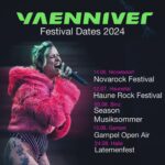Jennifer Weist Instagram – Yaenniver Festivalsommer 2024 – Wer von euch kommt uns besuchen?