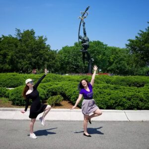 Jenny Nicholson Instagram - We are the statue