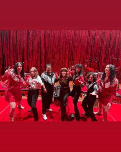 Jenny Lewis Instagram - the daffodils ride! what a splendid run through texas, atl, the midwest & ending at the mother church herself @theryman thank you to @thewatsontwins for the mini rabbit fur coat 18 year anniversary reunion thank you to my sons @amarillohighway & @loganledger for joining us. 📸 by @thesadpunk_ for @floodmagazine & @vanessaredd_n glam by @lib_george & @bheadabe