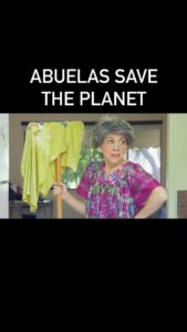 Jenny Lorenzo Instagram - Watch and learn from Abuela the many ways she helps save the planet. Happy Earth Day, primos! 🌎👵🌿♻️🌳 #earthday #abuela #latinosbelike #latinamoms #reuserecycle #recycle #immigrantsbelike #growinguphispanic