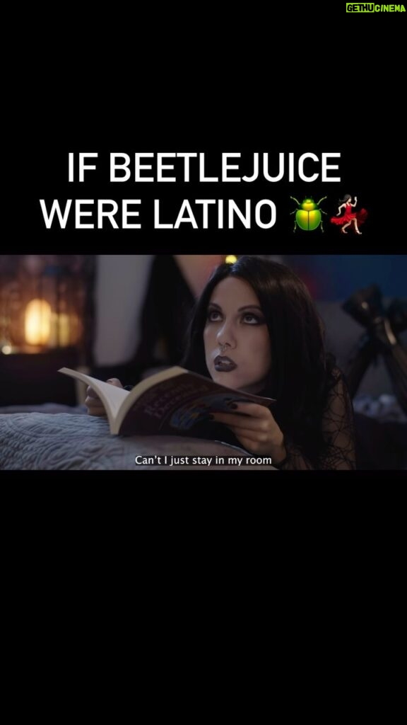 Jenny Lorenzo Instagram - Growing up in a Latino household meant hiding in your room to avoid saying hi to your mom’s visita (guests). But in Jasleiney’s case, she’s able to call upon the Ghost with the Most to help her out of this mess in this Beetlejuice parody with a Latino twist. ARE YOU EXCITED FOR BEETLEJUICE BEETLEJUICE TO HIT THEATRES?? #latinosbelike #latinocomedy #beetlejuice #beetlejuicebeetlejuice #timburton #lydiadeetz #latinamoms #latinamomsbelike #growinguphispanic #growingupcuban #warnerbrothers #movieparody #filmparody