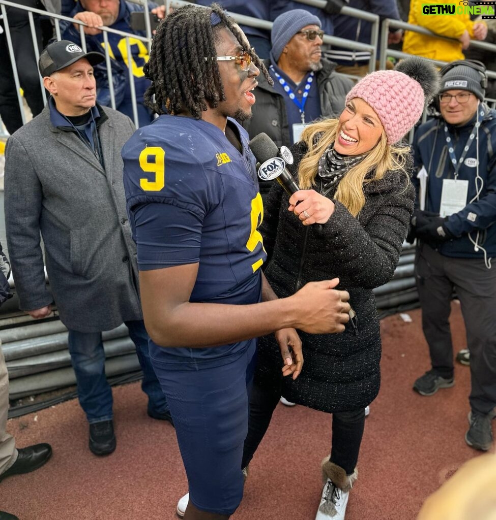 Jenny Taft Instagram - One to remember at the Big House. 💛
