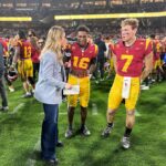 Jenny Taft Instagram - That’s a wrap on CFB this season! 🤍