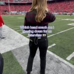 Jenny Taft Instagram - One of my favorite parts of the job! 🏃‍♀️ #workinsports #sportsreporter #cfb #football