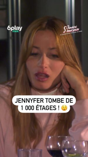 Jennyfer Chachat Instagram - "Ça se trouve, en face de moi j’ai un gros charo !" 😳 
C’est la désillusion pour @jennyferchachat qui découvre un autre Elliot 😞 
 
#MATP, aujourd’hui à 19:50 et déjà disponible en avant-première sur @6play avec l’option 6play max