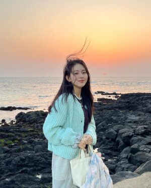 Jeong Da-eun Instagram - 사랑스런 제주에서