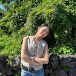 Jeong Da-eun Instagram - 여름 끝자락 제주에서 .. 🌴💚
