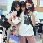 Jeong Jin-sol Instagram - ARTMS 데뷔 쇼케이스 끝! 🩷💚❤️💙💜