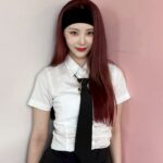 Jeong Jin-sol Instagram - 오랜만에 헤어밴드 •̀ᴗ•̀