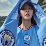 Jeong Yu-mi Instagram - 뜨거웠던 어제, 오픈트레이닝.🩵🔥🩵 #mancity#이거라도본게어디야#오늘경기는편히집에서#집이최고지🥲